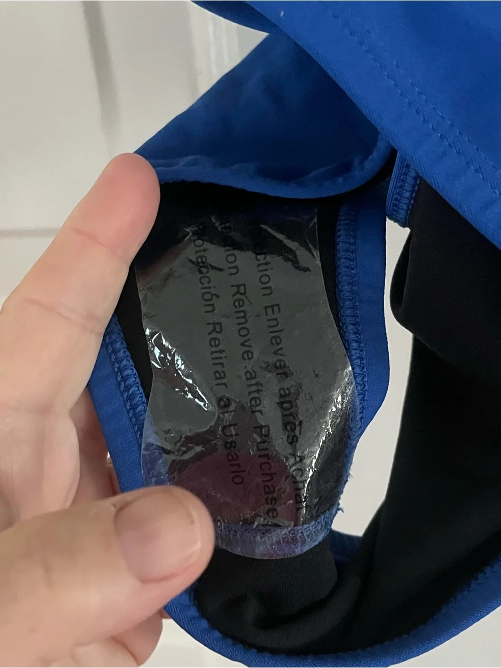 Nike Blue Athletic One-Piece Swimsuit